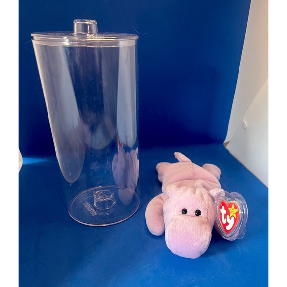 Ty Beanie Babies Happy The Hippo - Picture 1 of 10